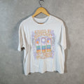 Vintage Billabong Kissed By Moonlight T Shirt Men’s Small White Casual Logo Surfing Y2K