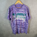 Vintage Premium Sportswear Fort Lauderdale 90s USA Single Stitch T Shirt Men’s Large Purple