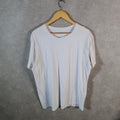 Vintage Calvin Klein Spellout T Shirt Men’s Medium White Casual Sports