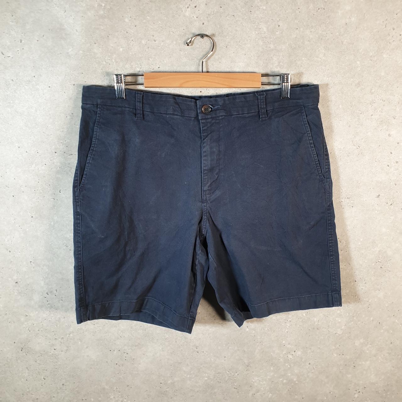 Vintage Chaps Ralph Lauren Polo Shorts Jorts Cargo Men’s W36 Navy Blue Baggy Cotton