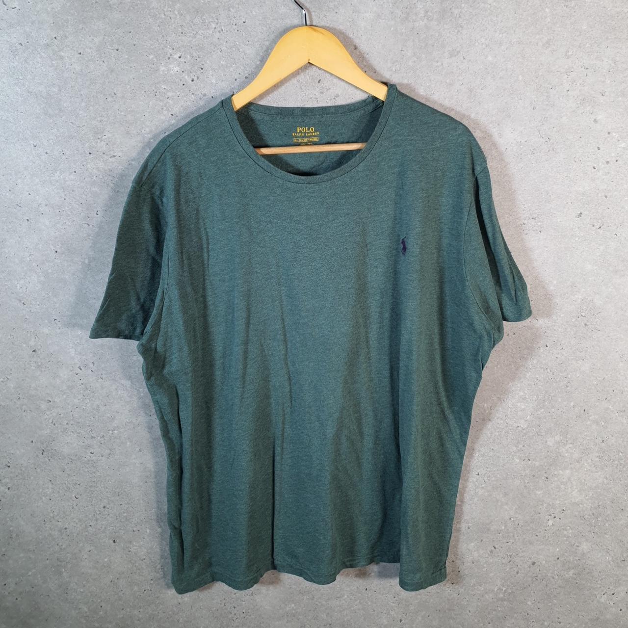 Vintage Ralph Lauren Polo Sport T Shirt Men’s XL Green Classic Fit Embroidered Pony C8651