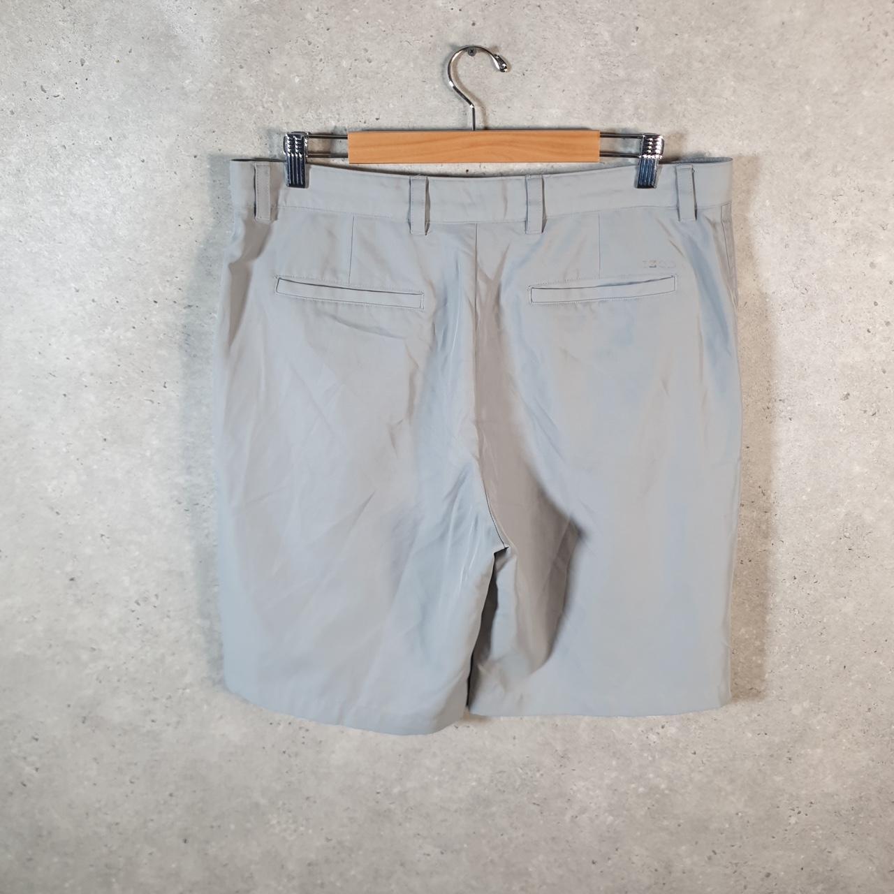 Vintage Izod Shorts Jorts Cargo Men’s W36 Grey Baggy Cotton