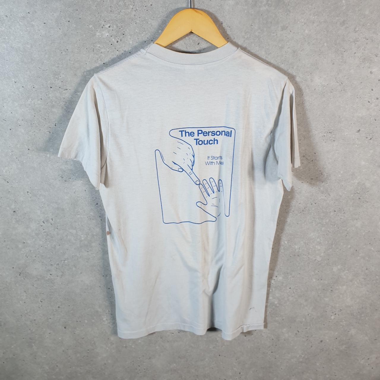 Vintage Hanes Baptist Memorial Hospital 90s USA Single Stitch T Shirt Men’s Medium White