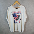 Vintage Ross Perot 1992 President USA Single Stitch T Shirt Men’s XL White C8808