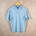 Vintage Columbia Golf Polo Shirt Men’s Small Blue Athletic Three Button