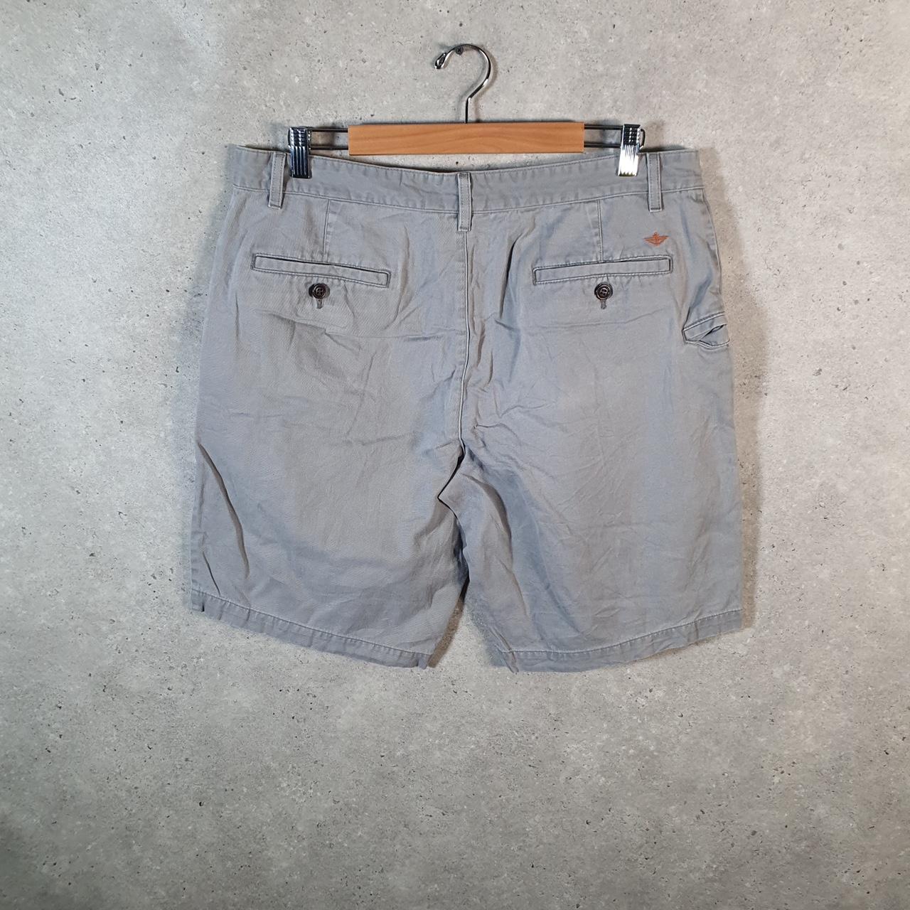 Vintage Dockers Chino Shorts Jorts Cargo Men’s W36 Grey Baggy Cotton