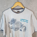 Vintage Tultex San Francisco Chinatown Dragon 90s USA Single Stitch T Shirt Men’s XL Grey