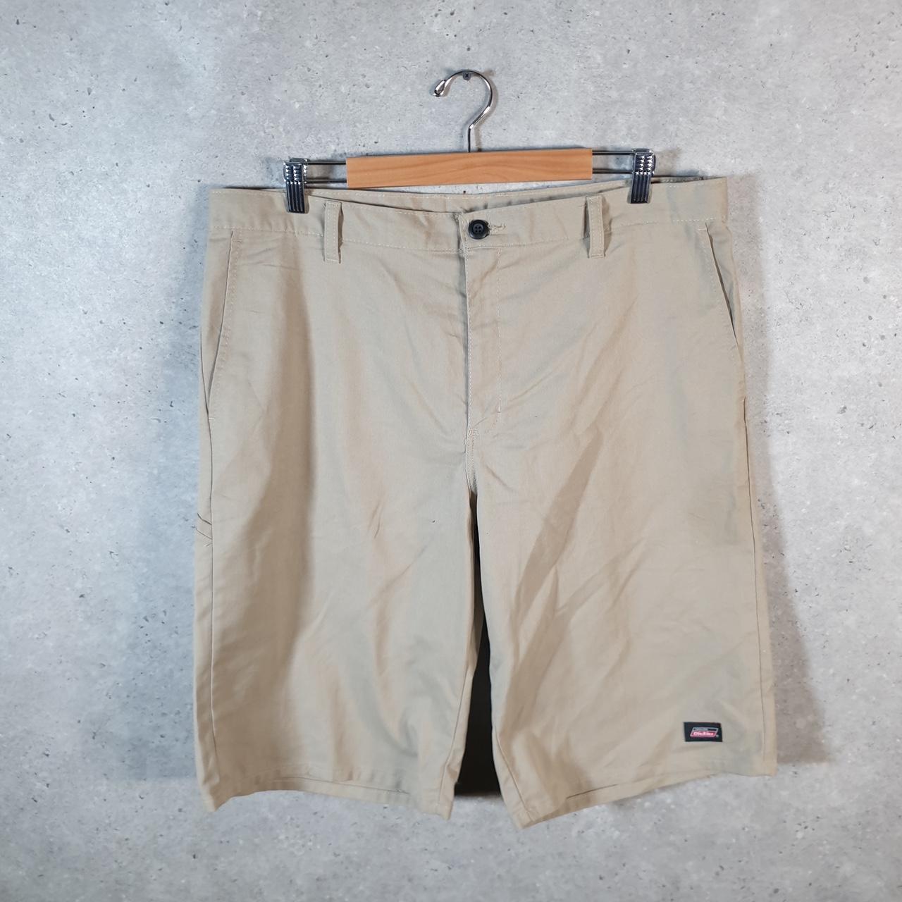 Vintage Dickies Baggy Chino Shorts Jorts Cargo Mens W38 Brown Loose Fit