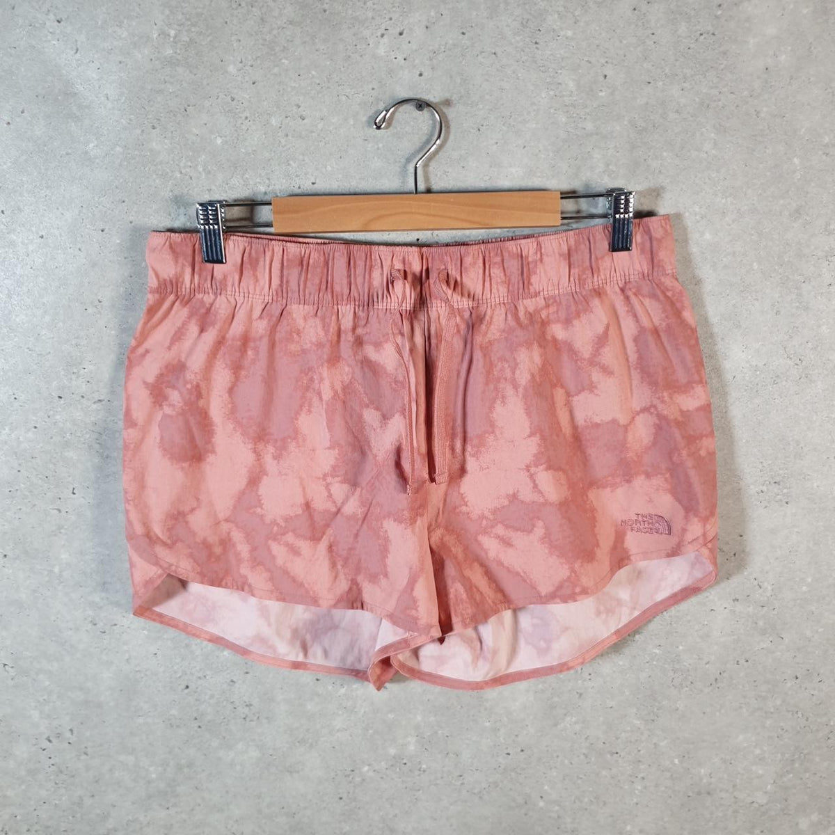 Vintage The North Face TNF Shorts Jorts Chino Cargo Womens Large Pink Baggy Cotton
