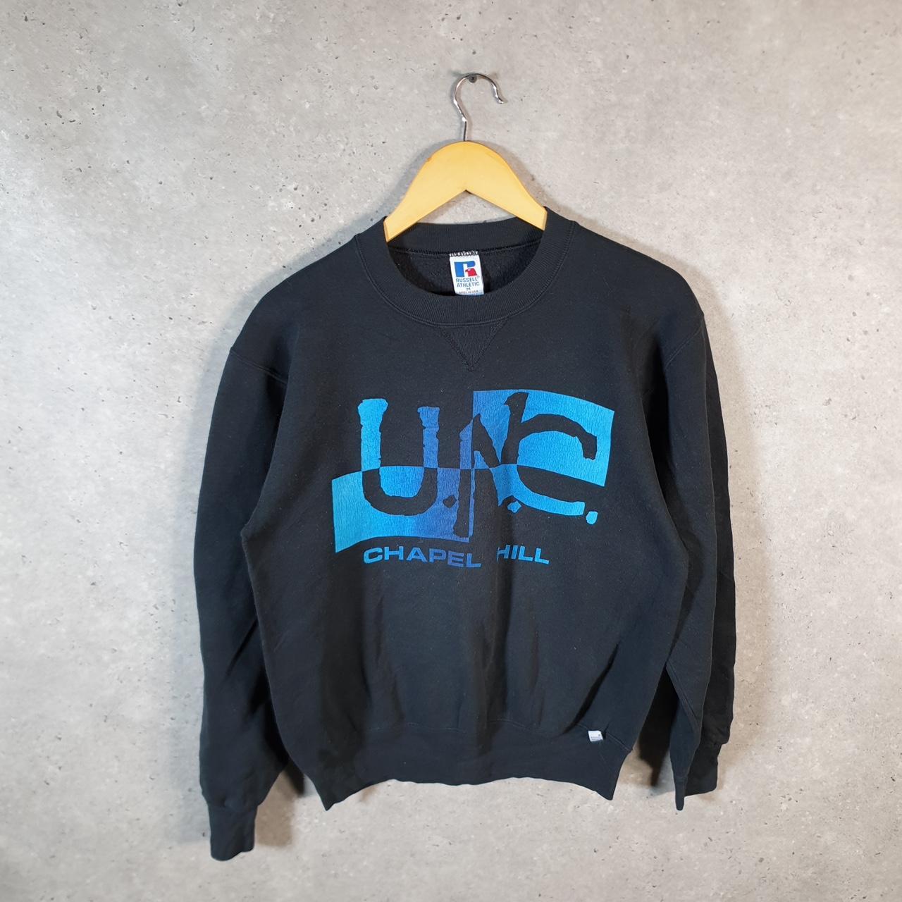 Vintage Russell Athletic UNC Chapel Hill USA Sweatshirt Men’s Medium Black Pullover