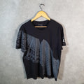 Vintage Calvin Klein Sky rise High Skyscraper T Shirt Men’s Large Black Casual Sports