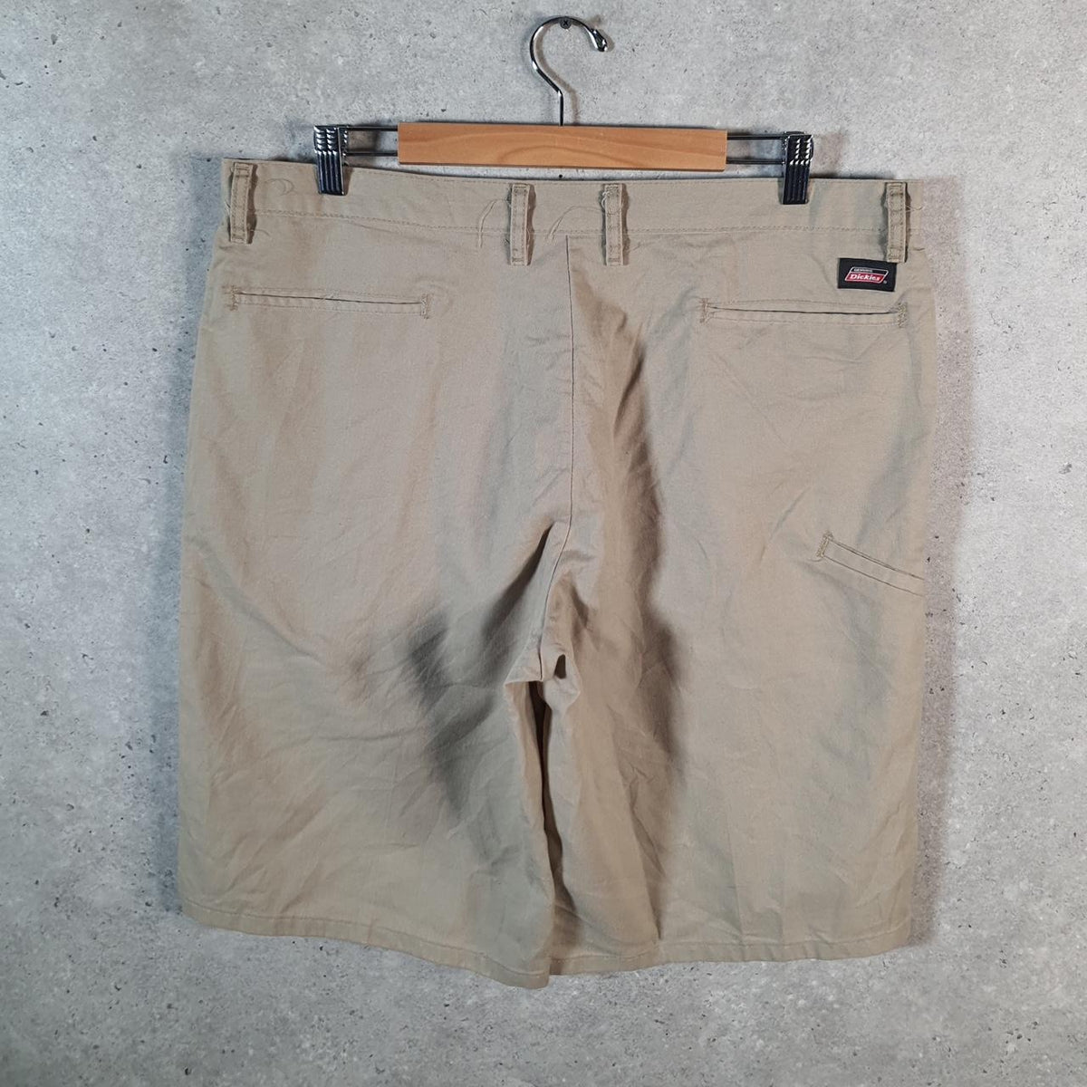 Vintage Dickies Carpenter Shorts Jorts Cargo Men’s W38 Brown Regular Fit Baggy A4240