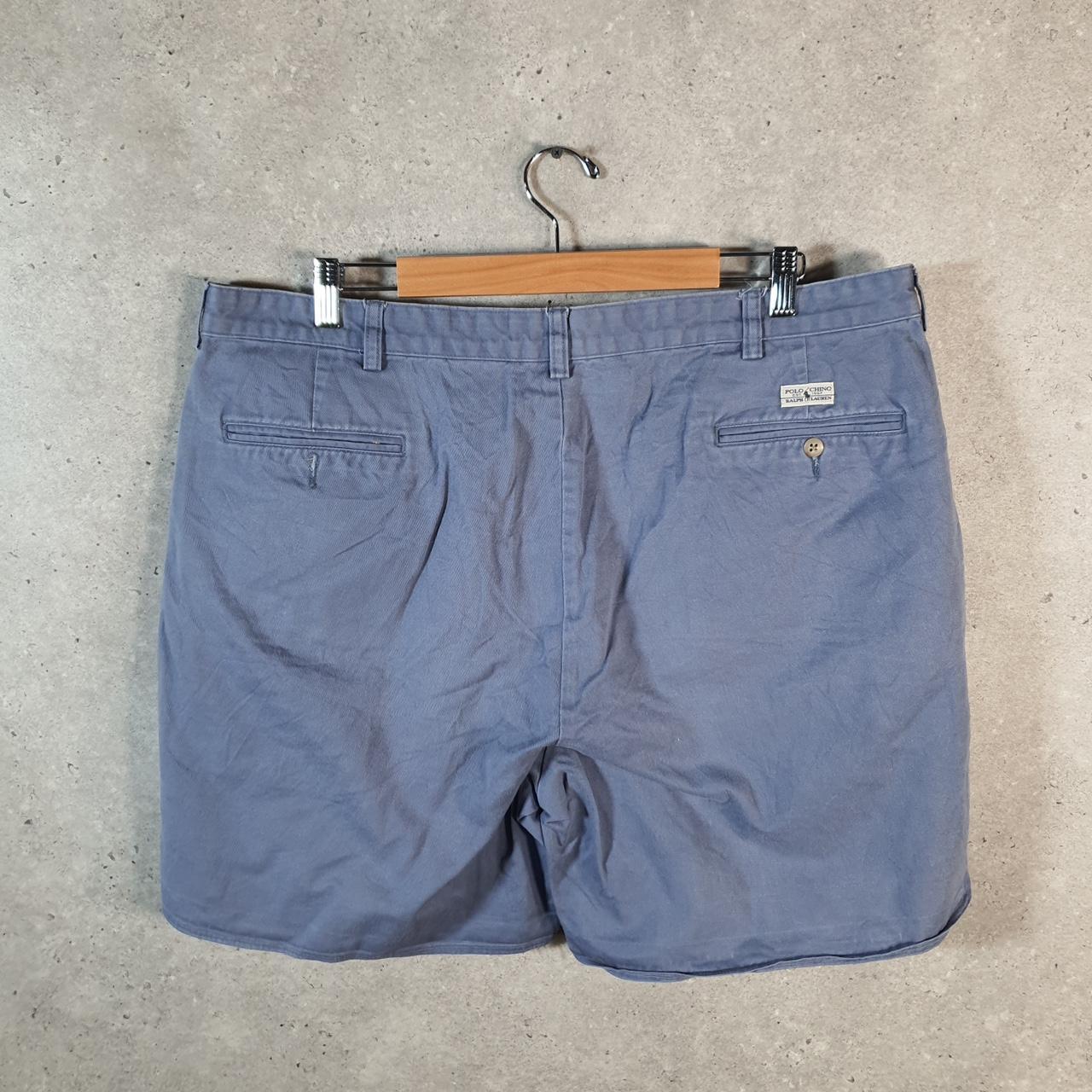 Vintage Ralph Lauren Polo Shorts Jorts Cargo Men’s W40 Blue Baggy Cotton A4656