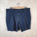 Vintage Ralph Lauren Polo Shorts Jorts Chino Cargo Men’s W40 Navy Blue Baggy Cotton
