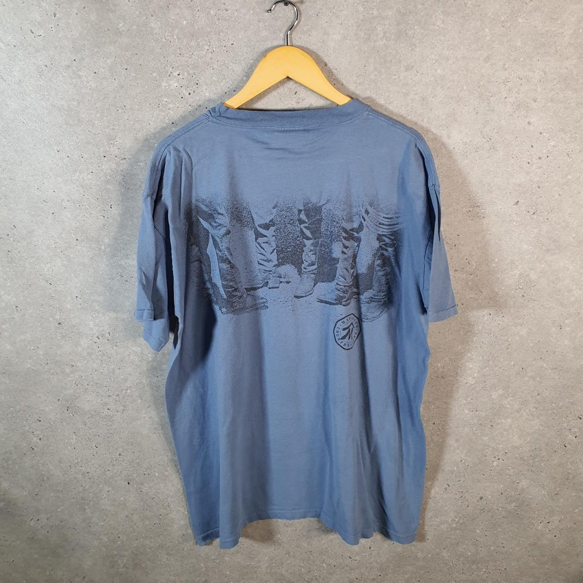 Vintage Marlboro Country Store Graphic 90s USA Single Stitch T Shirt Men’s XL Blue