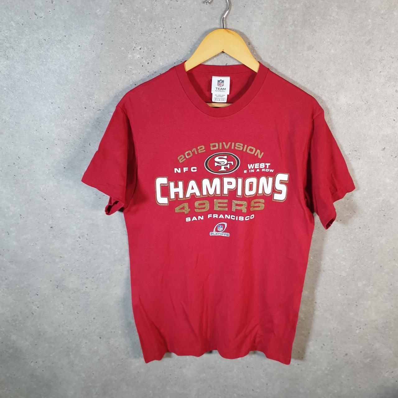 Vintage NFL 2013 San Francisco 49ers T Shirt Men’s Medium Red Logo Athletic