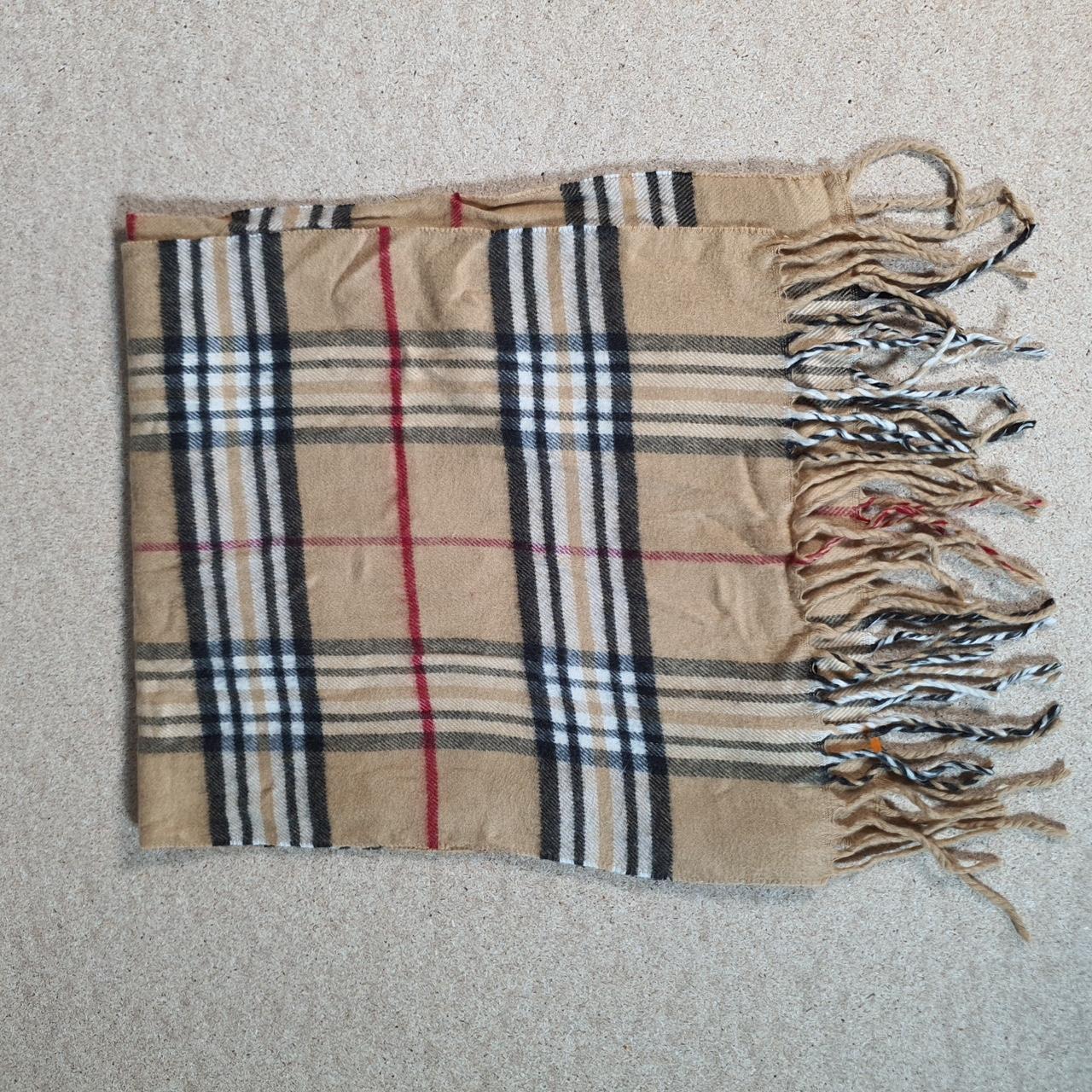 Cashmere Tartan Nova Check Checkered Scarf