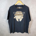 Vintage Star Wars Movie T Shirt Shirt Men’s 2XL Black Logo Graphic Spellout