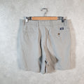 Vintage Dockers Chino Shorts Jorts Cargo Men’s W32 Grey Baggy Cotton