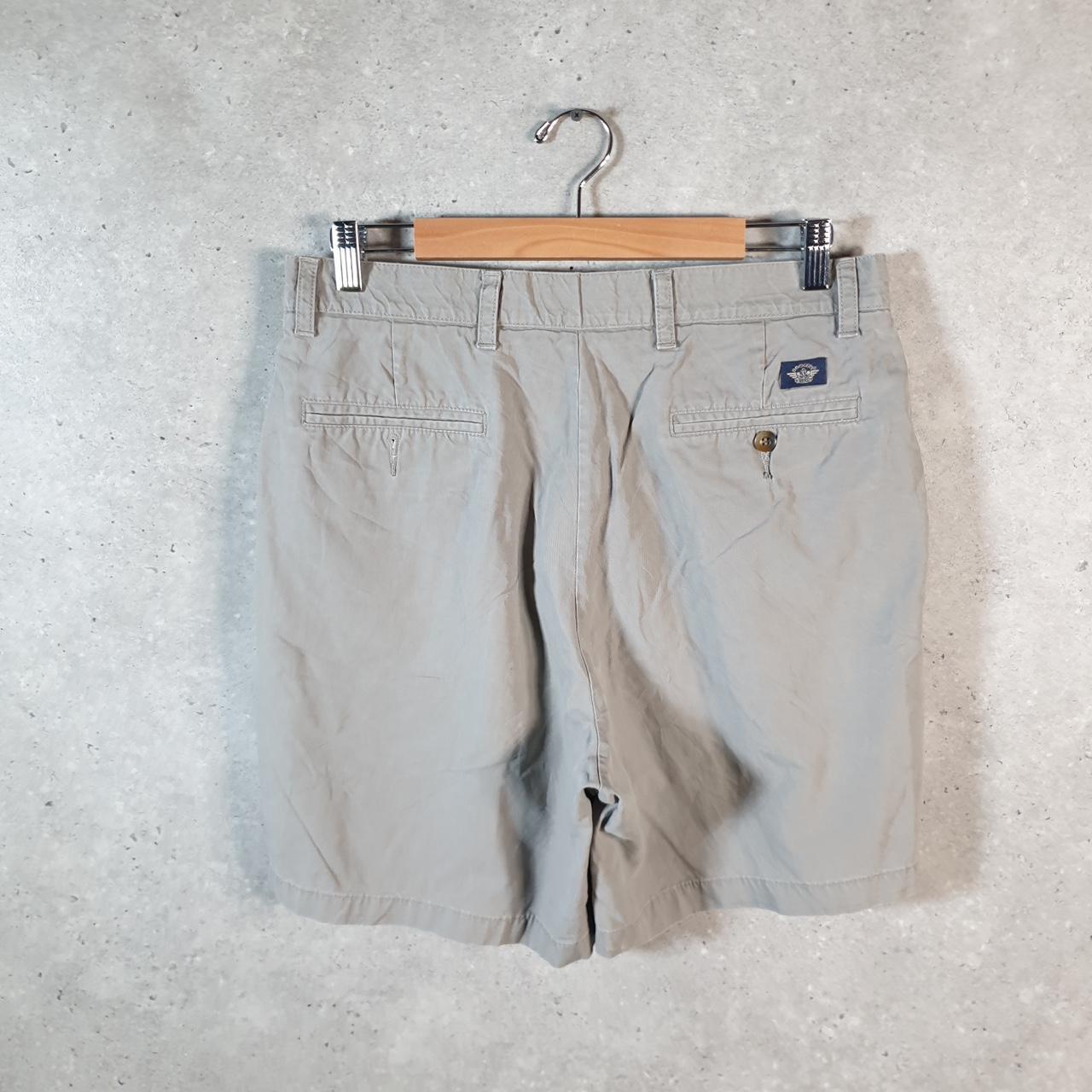 Vintage Dockers Chino Shorts Jorts Cargo Men’s W32 Grey Baggy Cotton