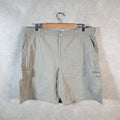 Vintage Columbia Carpenter Shorts Jorts Cargo Men’s W38 Brown Athletic Hiking Baggy