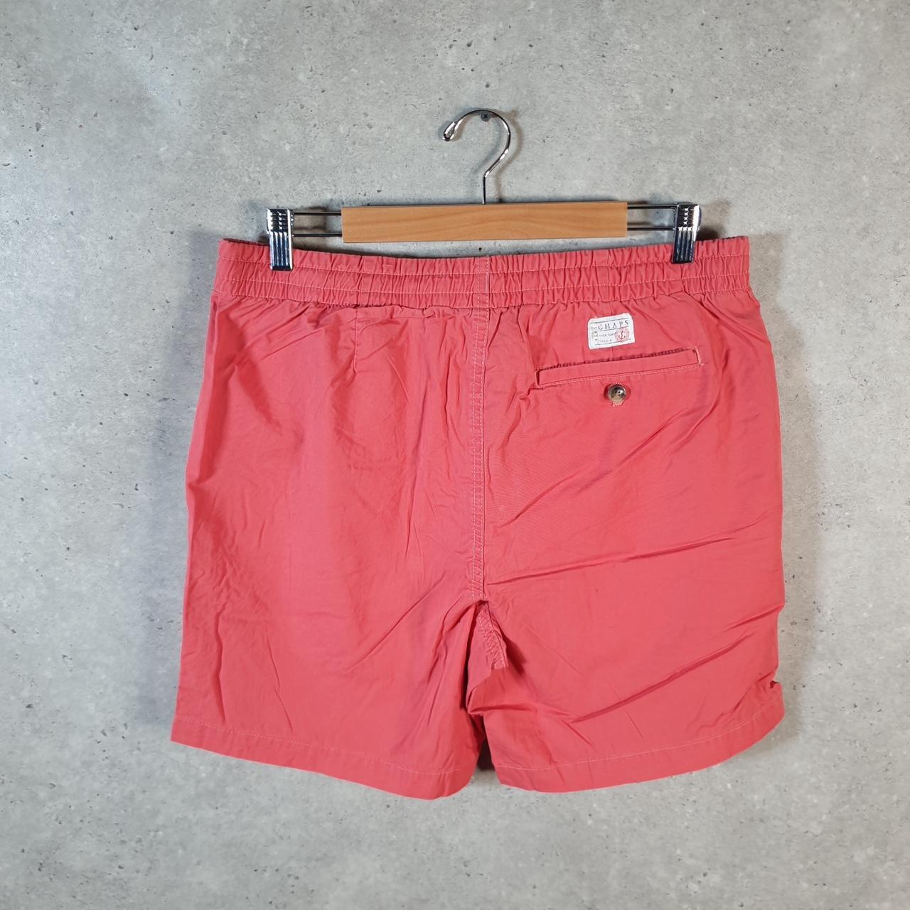 Vintage Chaps Ralph Lauren Polo Shorts Jorts Cargo Men’s Large Pink Baggy Cotton