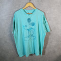 Vintage Disney Land Mickey Mouse T Shirt Shirt Men’s  2XL Blue Graphic Cartoon