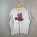 Vintage Disney Land Mickey Mouse T Shirt Auntie Womens  2XL White Graphic Cartoon