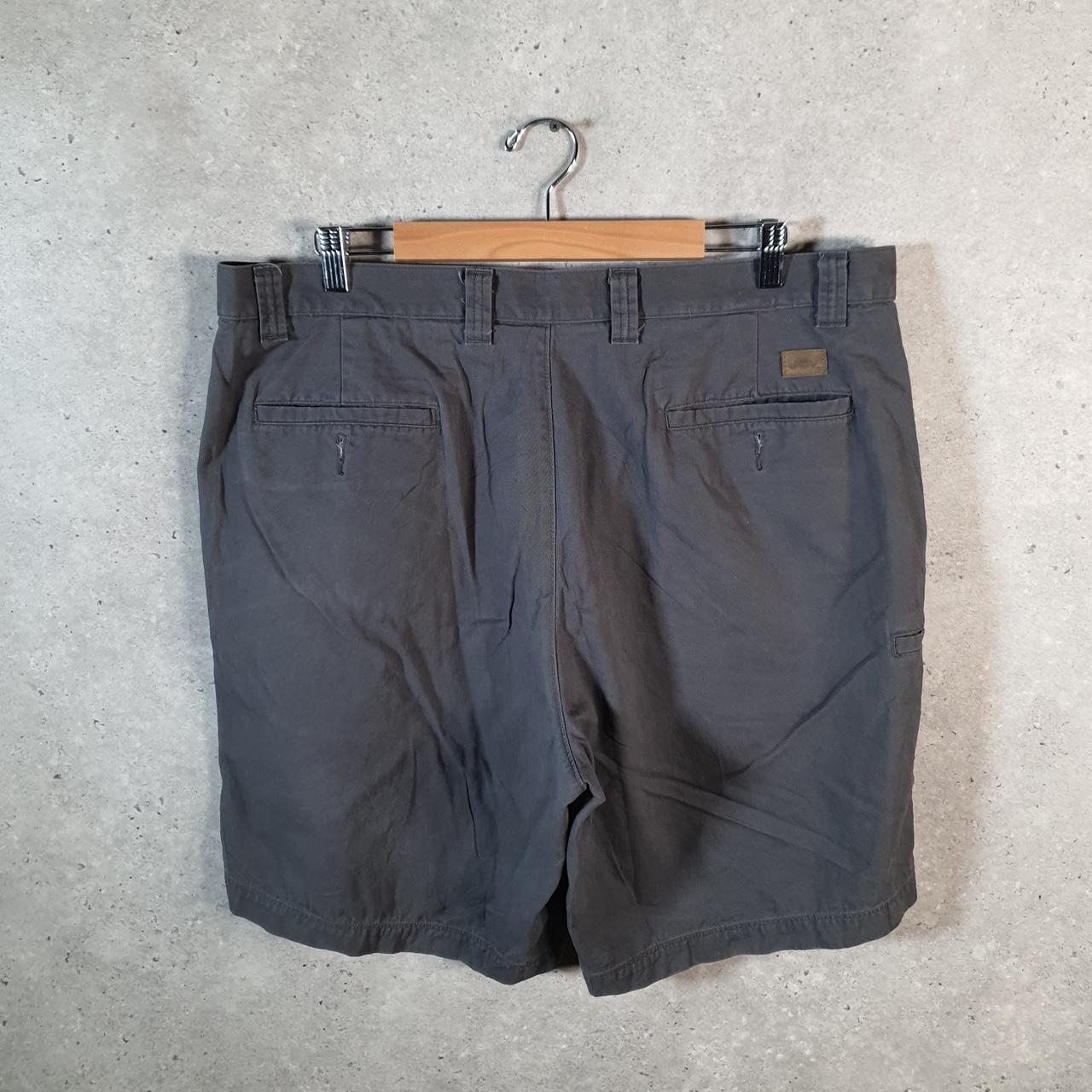 Vintage Dockers Chino Shorts Jorts Cargo Men’s W40 Grey Baggy Cotton A4423