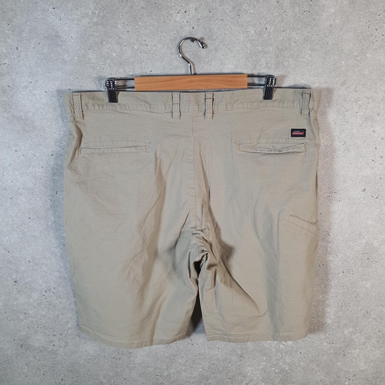 Vintage Dickies Baggy Chino Shorts Jorts Cargo Mens W40 Brown Relaxed Fit