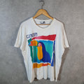 Vintage Taller Mexico Cancun 90s Graphic Single Stitch T Shirt Men’s Large White