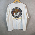 Vintage Guy Harvey Semper Fi Dog USA Y2K T Shirt Men’s White 2XL Graphic Logo