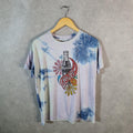 Vintage Coke Coca Cola 90s USA T Shirt Tie Dye Men’s Medium Graphic Spellout C9753