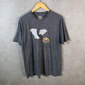 Vintage Batman & Robbin T Shirt Men’s Large Grey Graphic Cartoon