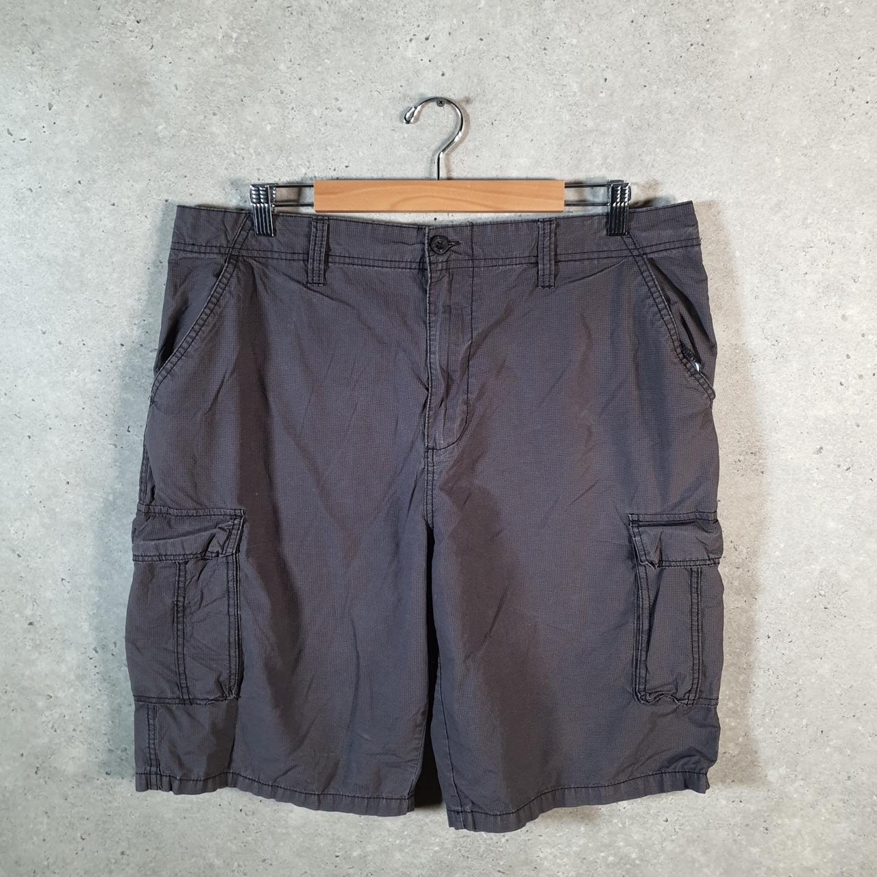 Vintage Beverley Hills Polo Club Chino Shorts Jorts Cargo Men’s W38 Grey Baggy Cotton A4467