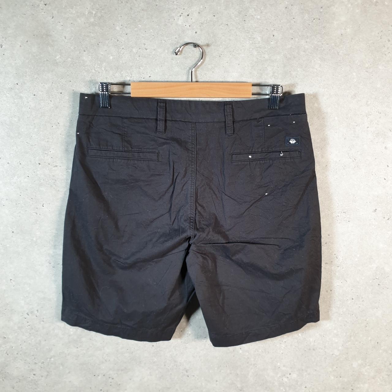 Vintage Dockers Chino Shorts Jorts Cargo Men’s W32 Black Baggy Cotton A4293