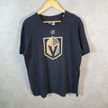 Vintage Adidas Go To Tee NHL Las Vegas Golden Knights T Shirt Men’s Large Black