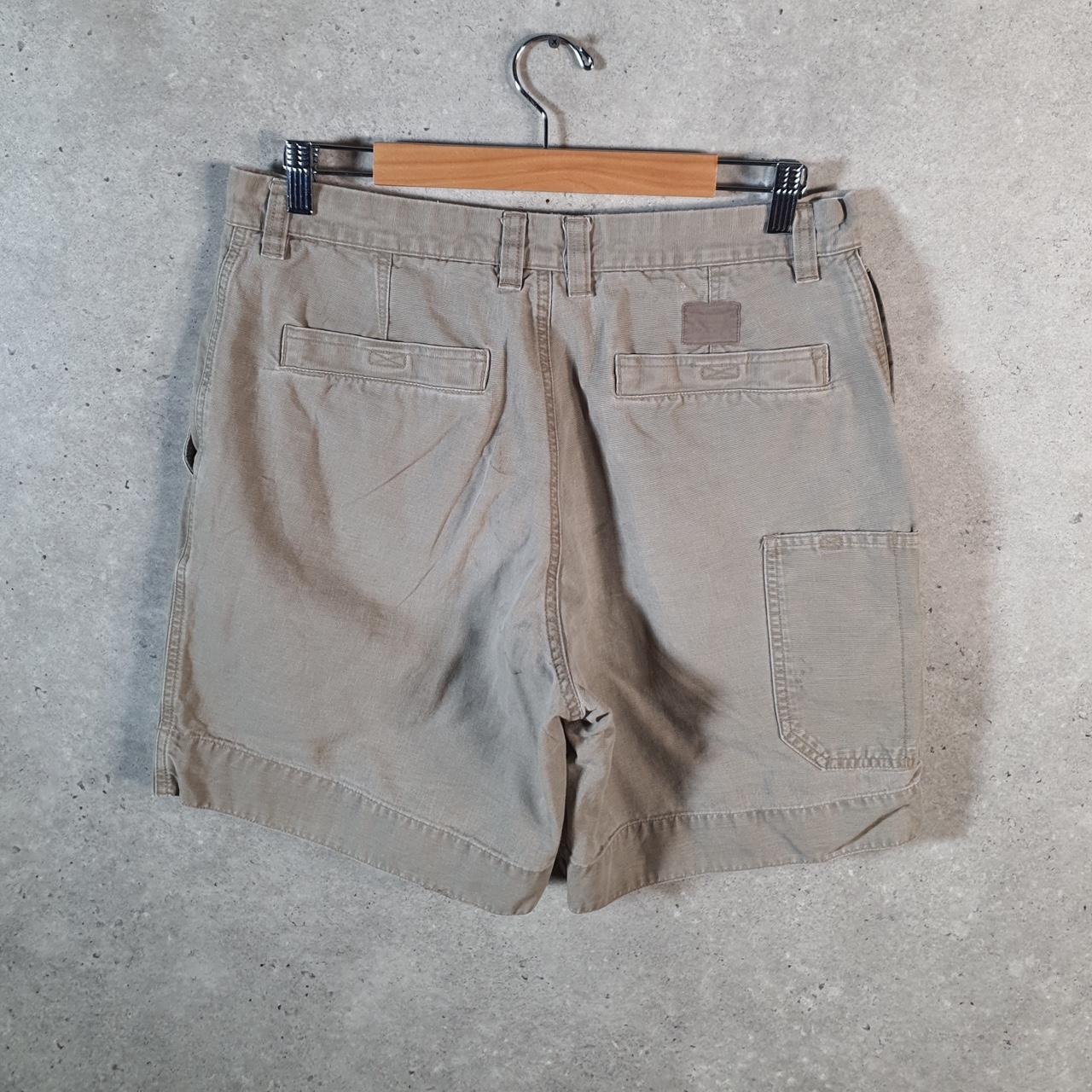 Vintage Columbia Carpenter Shorts Jorts Cargo Men’s W34 Grey Athletic Hiking Baggy A4459