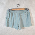 Vintage Columbia Performance Fishing Gear Shorts Womens Large Blue Athletic Hiking