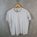Vintage Levis Spellout T Shirt Shirt Men’s Large White Logo Athletic Casual
