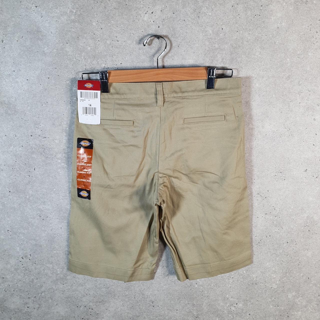 Vintage Dickies Baggy Chino Shorts Jorts Cargo Womens W28 Brown Classic Fit