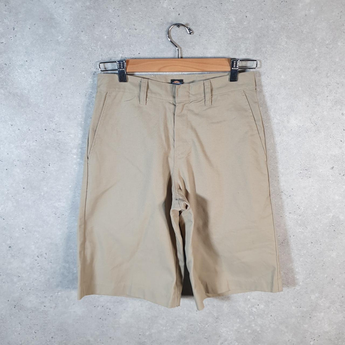 Vintage Dickies Baggy Chino Shorts Jorts Cargo Mens W28 Brown Loose Fit