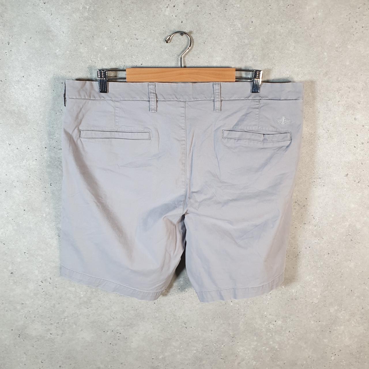 Vintage Dockers Chino Shorts Jorts Cargo Men’s W40 Grey Baggy Cotton