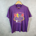 Vintage Vietnam Memorial Washington USA Single Stitch T Shirt Men’s Medium Purple C8117