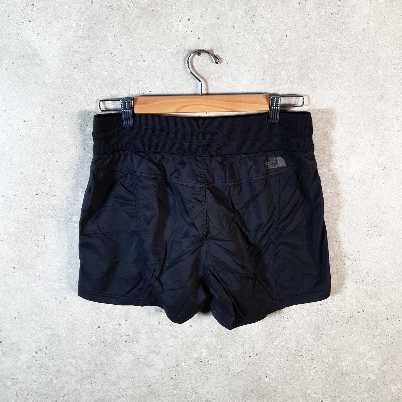 Vintage The North Face TNF Shorts Jorts Chino Cargo Womens Medium Black Baggy Cotton