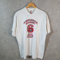 Vintage Fruit of the Loom Albuquerque Champions USA 90s Single Stitch T Shirt Men’s 2XL White C8149