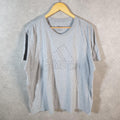 Vintage Adidas Amplifier T Shirt Men’s 2XL Grey Three Stripes Logo Athletic