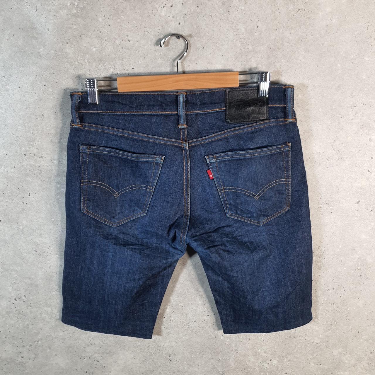 Vintage Levi’s 511 Denim Jean Shorts Jorts Cargo Men’s W31 Blue Baggy Cotton