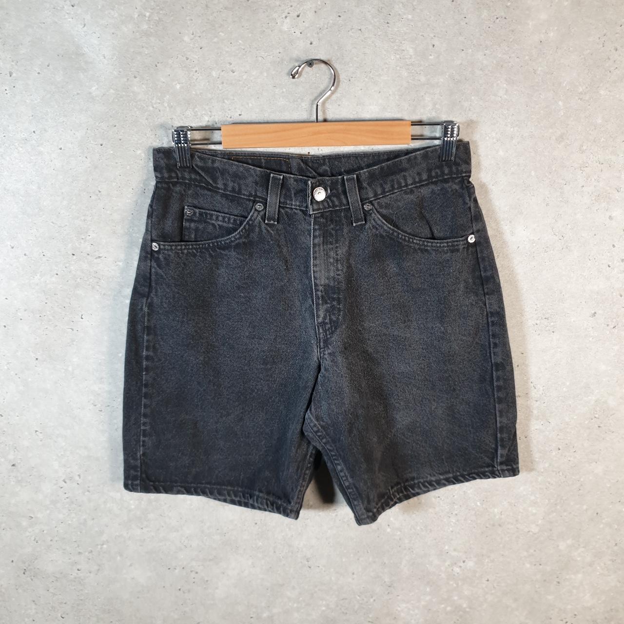 Vintage Levi’s 550 Baggy Shorts Jorts Cargo Mens W31 Grey Relaxed Denim