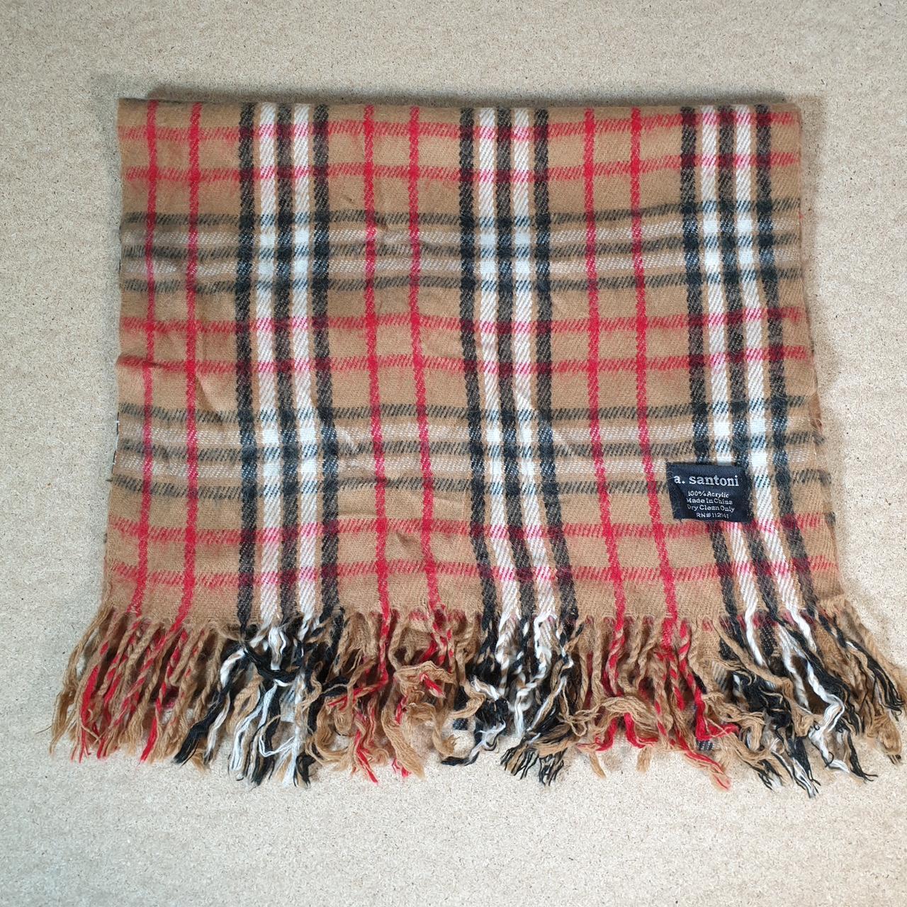 Tartan Nova Check Checkered Scarf